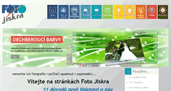 Desktop Screenshot of fotojiskra.cz